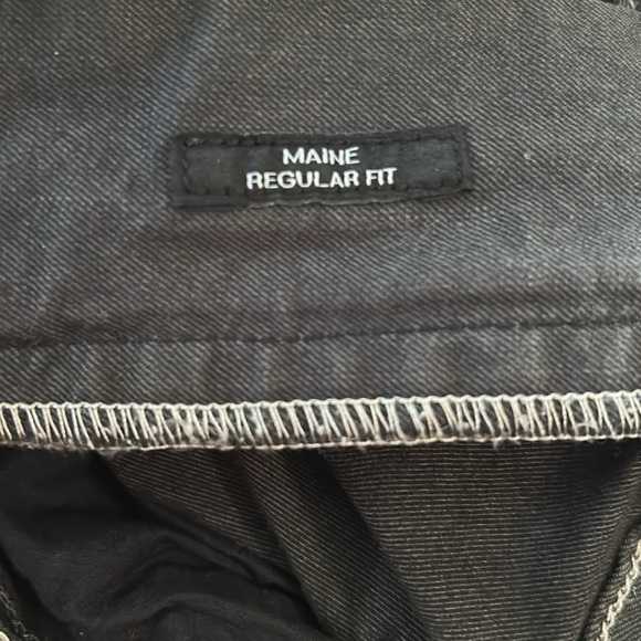 Men’s boss by Hugo Boss Charcoal Stretch straight leg lightweight Jeans 33/34 - Picture 12 of 12